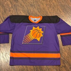 Champion Orange and Purple Athletic Jersey